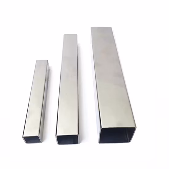 ASTM rond/carré Ss 201 304 316 310S 309S 409 904 430 6061 brossé/poli miroir sans soudure/acier inoxydable soudé/aluminium/carbone/prix du tuyau de tube galvanisé